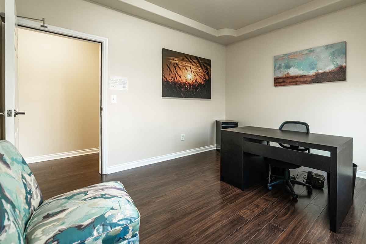consultation room in nevada addiction rehab center