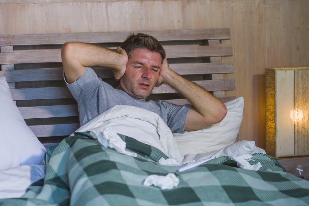 sick man in precipitated withdrawal